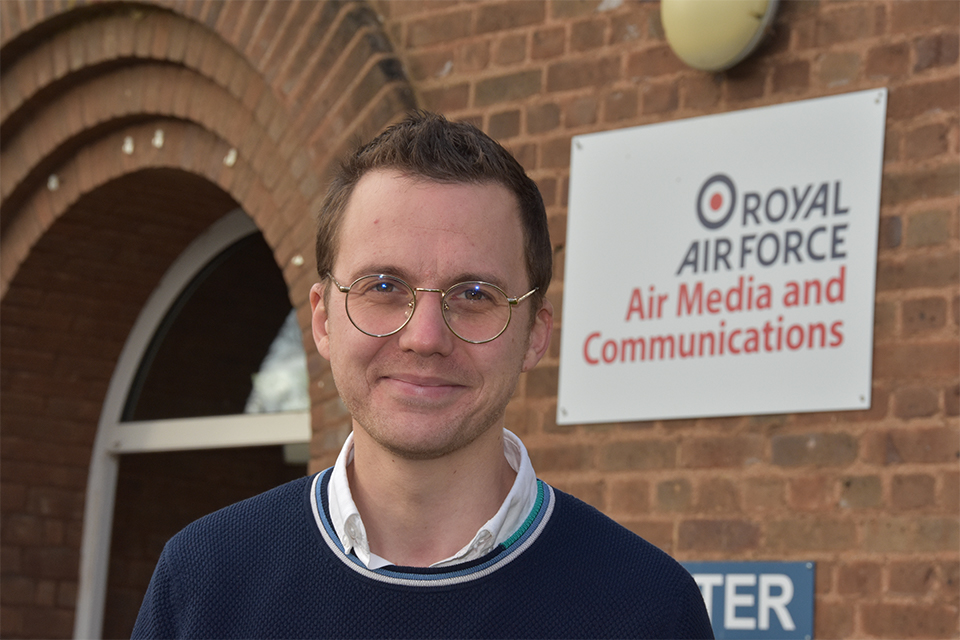 Charlie Haines, Media Projects Manager, RAF Media and Communications.
